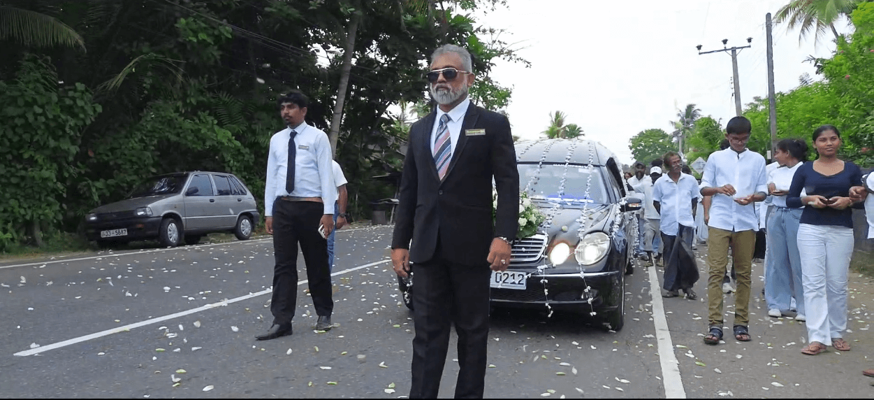 A photo representing a dignified ceremony